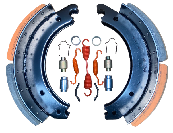 GBEK4711Q23STD Brake Shoes West Coast 8.625 Rockwell With Spring Kit 23.000 Lbs (Reman)