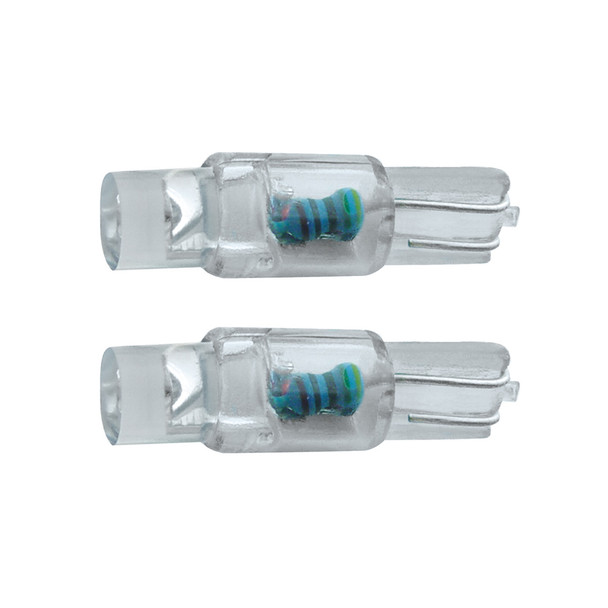 Single Micro LED 37/BP2 Bulb - White (Card of 2)