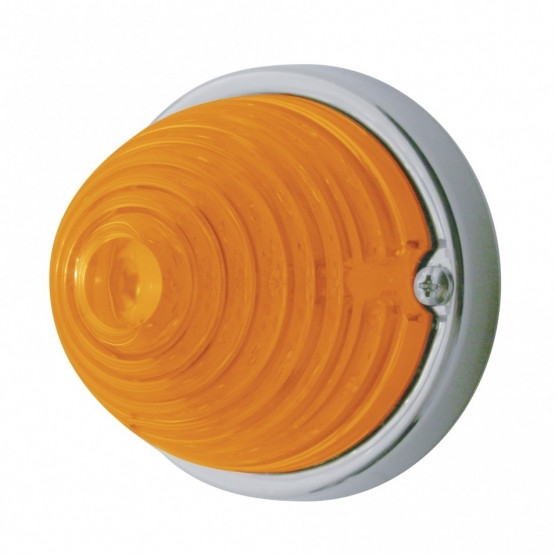 17 LED Beehive Flush Mount Kit - Amber LED/Amber Lens