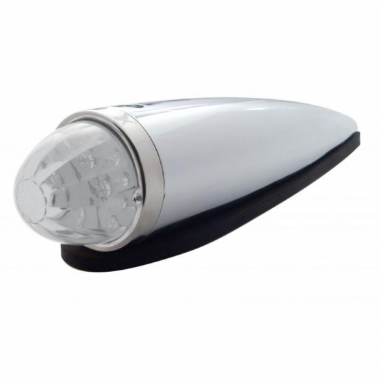 17 LED Watermelon Cab Light Kit With Die Cast Housing - Amber LED/Clear Lens