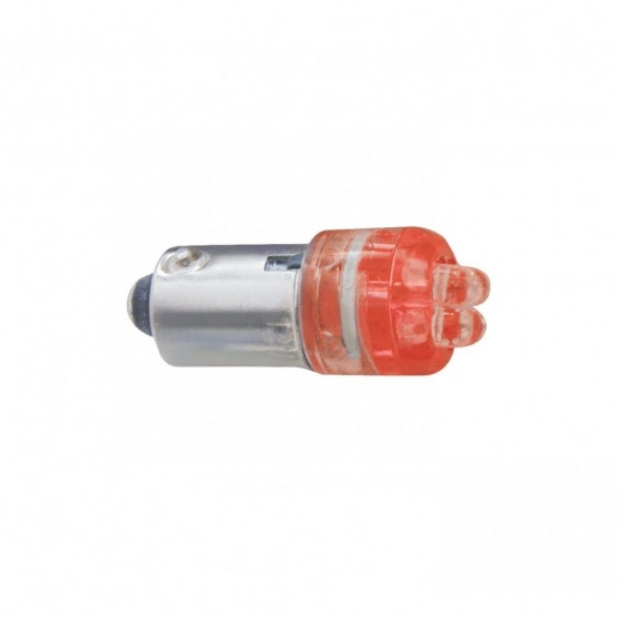 4 Micro LED 1893 Type Bulb - Red (2-Pack)