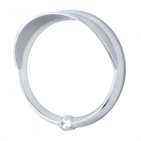 Signature Series Speed/Tachometer Gauge Bezel With Visor For Freightliner -Clear Crystal