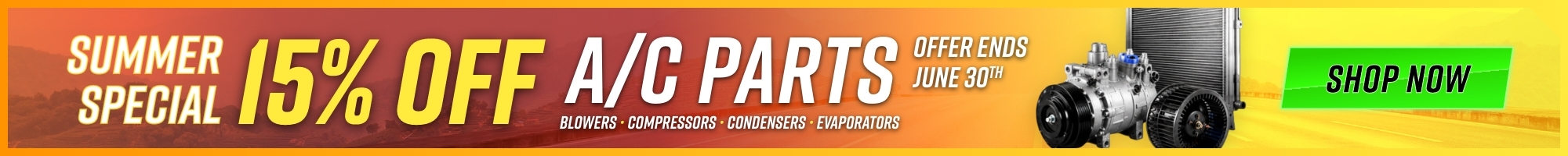 Save 15% on Air Conditioning and Heating