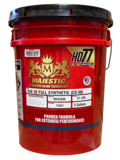 sae MAJCD505G SAE 50 Synth Manual Transmission Oil 5 Gal