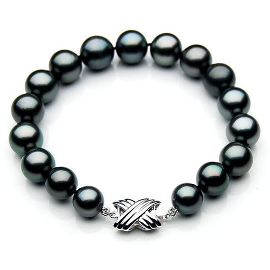TB010 (AAA 9-11 mm Tahitian Black Pearl 