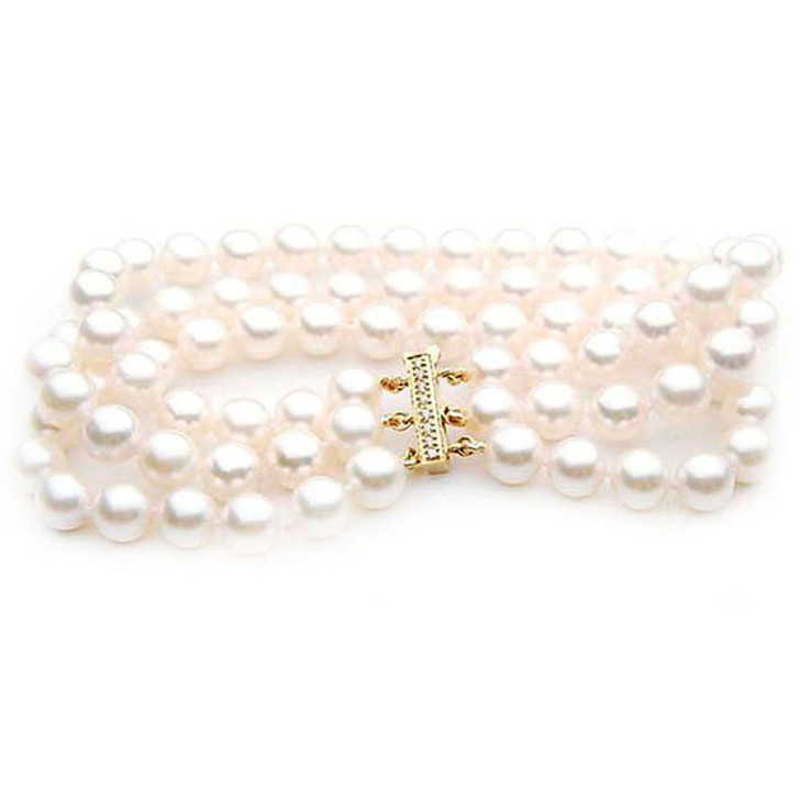 Certified Hanadama Akoya Pearl Bracelet | 8.0-8.5 mm – Pearl Paradise