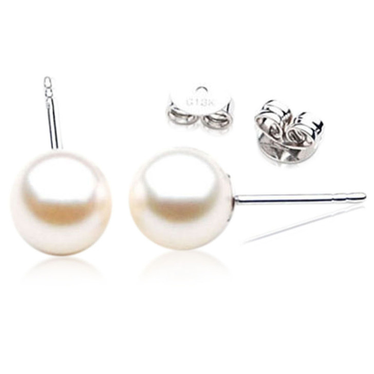 Japanese Akoya Pearl Sabrina Drop Earrings - Pearls of Joy