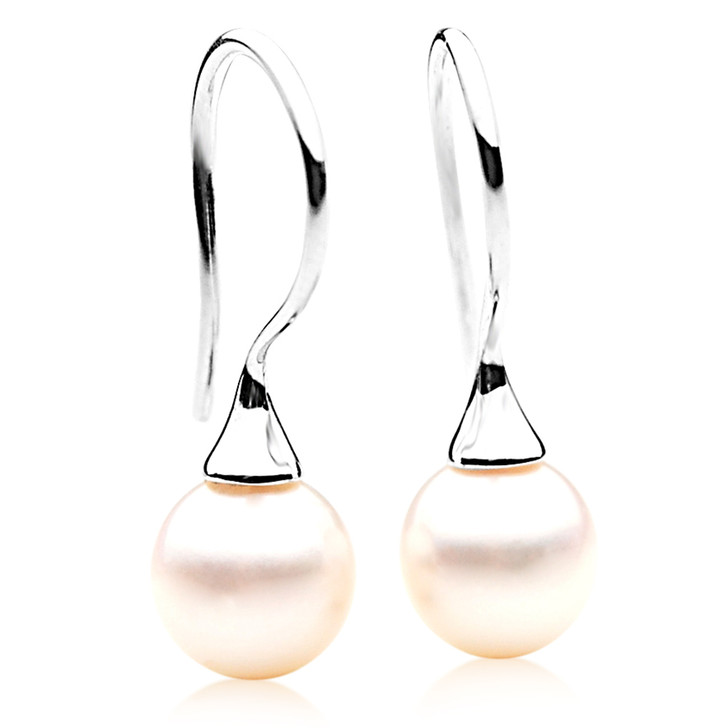 AE056 (AAA 8.5-9mm White Japanese Akoya 