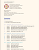 Table of Contents