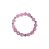 Prayer Rope with Pink Agate Beads