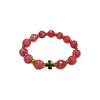 Prayer Rope with Red Agate Beads