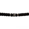 Silk Prayer Rope 100 Knots with Cross and Beads