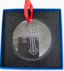 Crystal Glass Ornament – Orthodox Cross : SE-