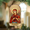 Virgin Mary of The Seven Swords Religious Christian Sacred Icon Ornament - Inspirational Icon Decor - 87037