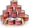 Pure Monastic Incense from Mount Athos with the Authentic Traditional Recipe 12x50g (Variety of 12 Scents), 600g, White, INCENSE-12X50GR