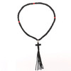 Handmade Orthodox Prayer Rope Rosary Necklace with 100 Knots Monks Monastic for Christian Brojanica Komboskini  Tassels