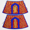 Orthodox Liturgical Cuffs Epimanikia Gold Bullion Embroidered Annunciation Virgin Mary Priest Vestments Church Cuff Set