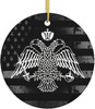 The Greek Orthodox Church Flag Ceramic Ornaments Hanging