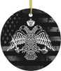 The Greek Orthodox Church Flag Ceramic Ornaments Hanging