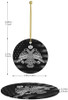 The Greek Orthodox Church Flag Ceramic Ornaments Hanging