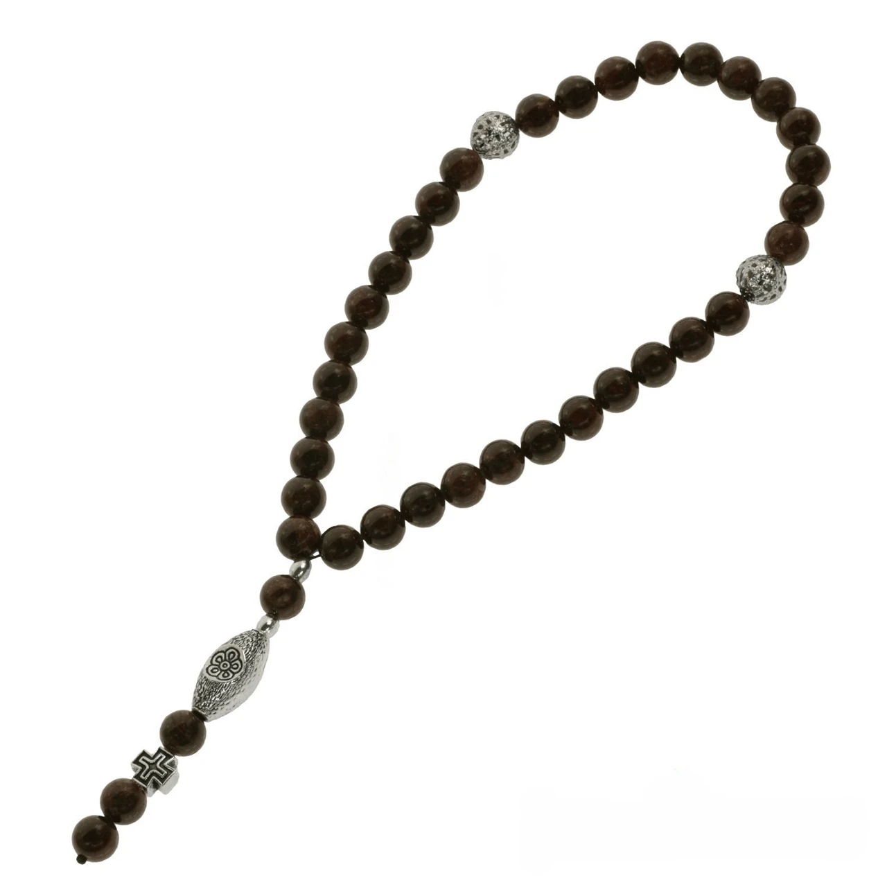 Prayer Rope with 33 Garnet - Orthodox Marketplace