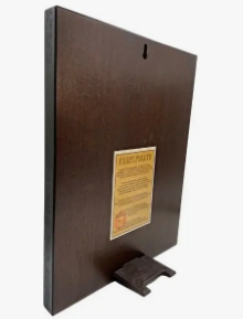 Apostle Marcos Silk Screen Icon – Gold & Engraved Wood