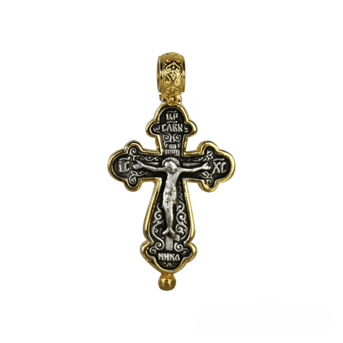 Silver Cross with the Lord