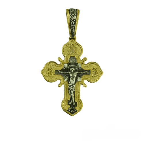 Silver Cross with Jesus and Theotokos of Kazan