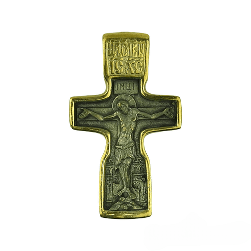 Silver Cross with the Crucifixion