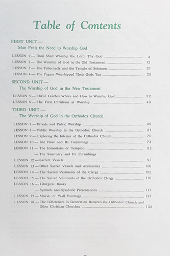 Table of Contents