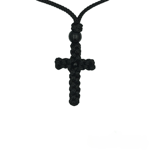 Knitted Cross for the Neck