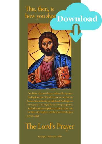 The Lord's Prayer Pamphlet- Digital Download