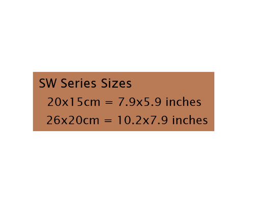 Virgin Mary Paramythia  Silk Screen Icon – Aged Edge Wood