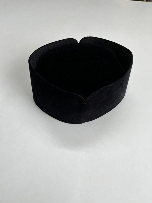Romanian Orthodox Clerical Hat in Velvet Fabric : SE-