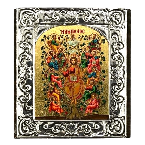The Tree of Life  icon with Metal Decorative Frame - Freestanding : SE-