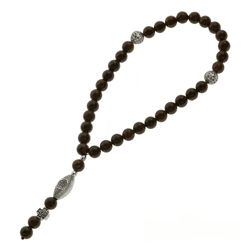 Prayer Rope with 33 Garnet