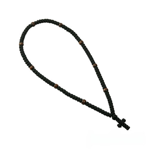 Prayer Rope with 100 Knots and 9 Beads
