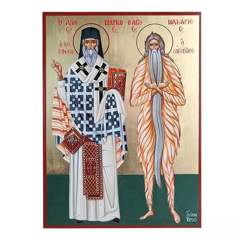Saint Mark of Ephesus and Saint Macarius of Egypt