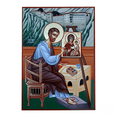 Evangelist Luke and Panagia Soumela