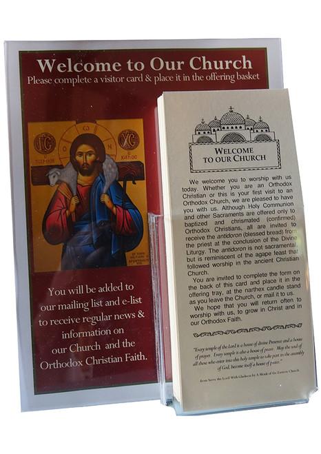 Parish Visitor Card Display