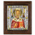 Saint Nicholas Silk Screen Icon – Engraved Silver & Wood
