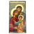 Holy Family Christian Icon – Aged Edge Wood