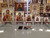 Saint Anna Silk Screen Icon – Engraved Silver & Gold on Wood Base