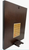 Saint Anthony Silk Screen Icon – Gold & Engraved Wood