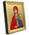 Saint Christina Silk Screen Icon - Gold & Engraved Wood