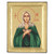 Saint Mary of Egypt Silk Screen Icon – Gold & Engraved Wood