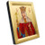 Saint Alexandra Religious Icon – Gold & Engraved Wood