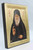 Saint Porfyrios - Wooden icon in canvas with gold background on carved wood