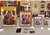 Apostle Andreas Silk Screen Icon – Gold & Engraved Wood