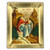 Elias the Prophet Silk Screen Icon – Gold & Engraved Wood